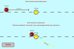 Curling Stone Momentum Problem